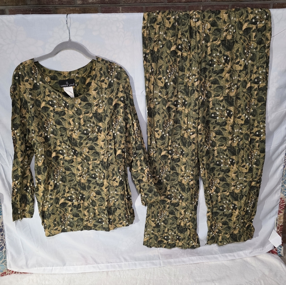 Carole Little Vintage Pant Set